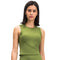 Women's Stylish Athletic Running Crop Stretchy Tank